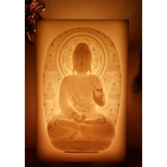 Buddha Karana  İçi̇ Boş Mum 17.5 Cm X 19 Cm X 30 Cm
