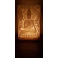 Buddha Vi̇tarka  İçi̇ Boş Mum 13 Cm X 14 Cm X 22 Cm