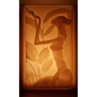 Dua Eden Kadin İçi̇ Boş Mum 17.5 Cm X 19 Cm X 30 Cm