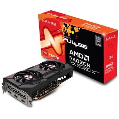 Sapphire Radeon RX 9060 XT PULSE 16GB GDDR6 128 Bit Ekran Kartı