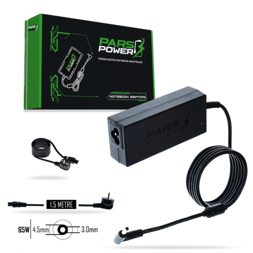 Hp Tpn-W129, Tpn-W130 Adaptör Şarj Aleti-Cihazı (Pars Power) Hp Tpn-W129, Tpn-W130 Adaptör Şarj Aleti-Cihazı (Pars Power)