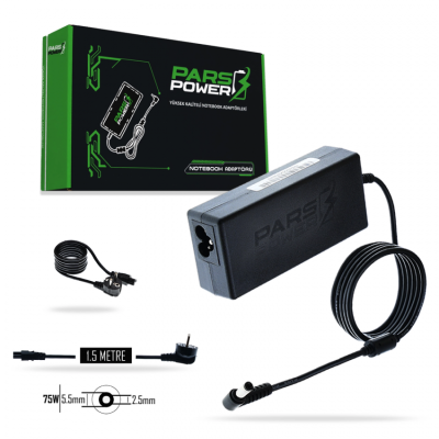 Toshiba Satellite ADP-75WB A Adaptör Şarj Aleti-Cihazı (Pars Power)