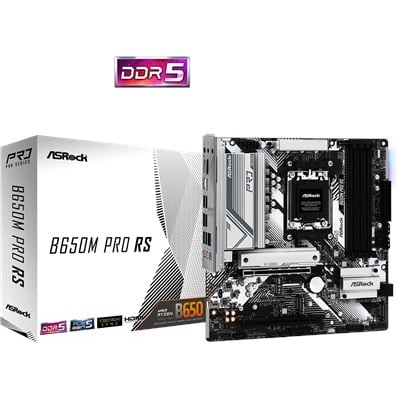 ASRock B650M Pro RS 7200mhz(OC) RGB M.2 AM5 mATX Anakart