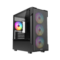 FAZEON F1 650W 80+ Bronze Mesh 4x120mm Rainbow Fanlı mATX Bilgisayar Kasası FAZEON F1 650W 80+ Bronze Mesh 4x120mm Rainbow Fanlı mATX Bilgisayar Kasası