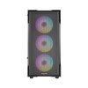 FAZEON F1 650W 80+ Bronze Mesh 4x120mm Rainbow Fanlı mATX Bilgisayar Kasası