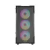 FAZEON F1 650W 80+ Bronze Mesh 4x120mm Rainbow Fanlı mATX Bilgisayar Kasası