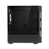 FAZEON F1 650W 80+ Bronze Mesh 4x120mm Rainbow Fanlı mATX Bilgisayar Kasası