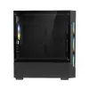 FAZEON F1 650W 80+ Bronze Mesh 4x120mm Rainbow Fanlı mATX Bilgisayar Kasası