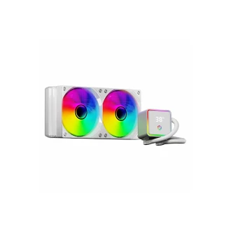 Frisby FCL-240W ARGB 240mm AM5/1851P Beyaz İşlemci Sıvı Soğutucu
