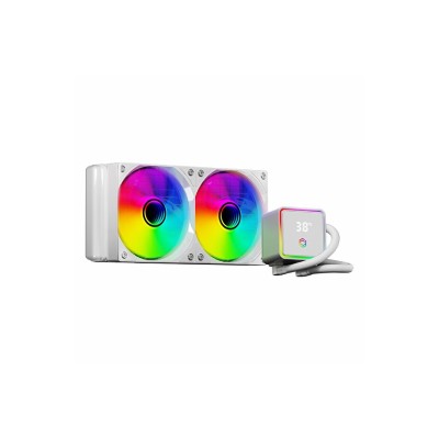 Frisby FCL-240W ARGB 240mm AM5/1851P Beyaz İşlemci Sıvı Soğutucu