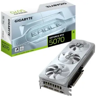 Gigabyte GeForce RTX 5070 EAGLE OC ICE SFF 12G 12GB GDRR7 192 Bit DLSS 4 Ekran Kartı
