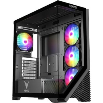 Vento VG4202FL RGB Tempered Glass USB 3.0 E-ATX Mid Tower Kasa Vento VG4202FL RGB Tempered Glass USB 3.0 E-ATX Mid Tower Kasa