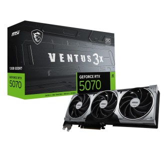 MSI GeForce RTX 5070 VENTUS 3X OC 12G GDDR7 192Bit DLSS 4 Ekran Kartı