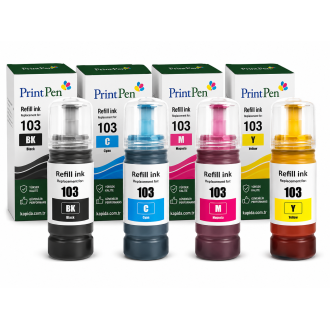 Epson 103 Mürekkep Set L1210-L1250-L3210-L3211-L3250-L3251-L3256-l3260-L5290-L5296-L5590