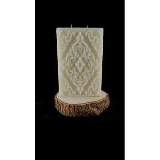 Etni̇k  Desenli̇  Mum 8 Cm X 14 Cm X 22 Cm