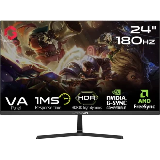 Gameon GOPRO24180VA 24" 1 MS 180 Hz HDMI+DP Adaptive-Sync 3 FHD Gaming Monitör