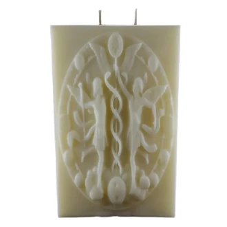 İki̇zler Burcu Mum 17.5 Cm X 19 Cm X 30 Cm Toner