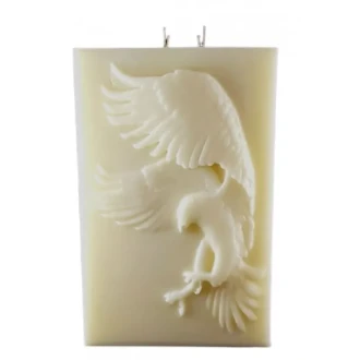 Kartal Desenli̇ Mum 17.5 Cm X 19 Cm X 30 Cm