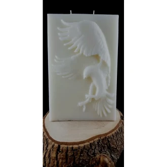 Kartal Desenli̇ Mum 8 Cm X 14 Cm X 22 Cm