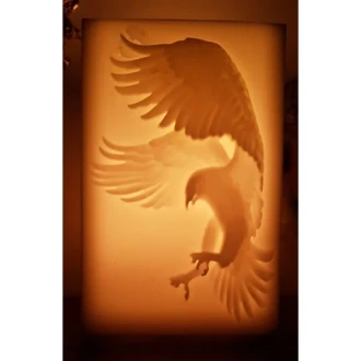 Kartal  Fi̇gürlü  İçi̇ Boş Mum 13 Cm X 14 Cm X 22 Cm
