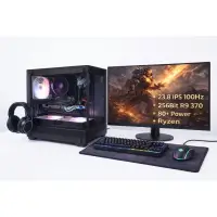 Kp1 Ryzen 5 1600 240Gb Ssd 4Gb R9370 256Bit Fdos 23.8