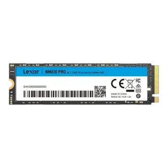 Lexar LNM610 PRO 1TB NVMe PCIe Gen3 x4 Okuma 3300MB – Yazma 2600MB M.2 SSD