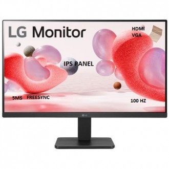 LG 23.8" 24MR400-B IPS Monitör 5ms 100HZ Siyah HDMI VGA FREESYNC VESA