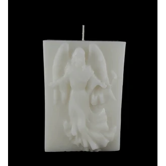 Melek Desenli̇ Mum  8 Cm  X 9.5 Cm X 14 Cm