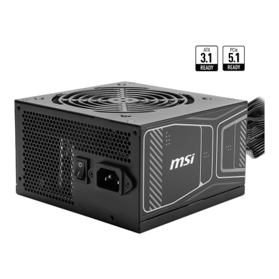 MSI MAG A750GN 750W 80 Gold Gen 5 ATX 3.1 120mm Fanlı PSU