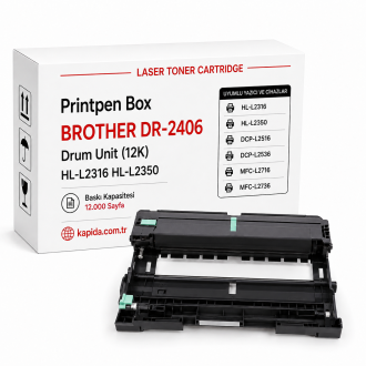 Printpen Box BROTHER DR-2406 Drum Unit (12K) HL-L2316 HL-L2350 Printpen Box BROTHER DR-2406 Drum Unit (12K) HL-L2316 HL-L2350