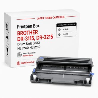 Printpen Box BROTHER DR-3115,DR-3215 Drum Unit (25K) HL5240 HL5250 Printpen Box BROTHER DR-3115,DR-3215 Drum Unit (25K) HL5240 HL5250