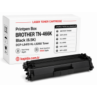 Printpen Box Brother Tn-466K Black (6.5K) Dcp-L8410 Hl-L8260 Toner