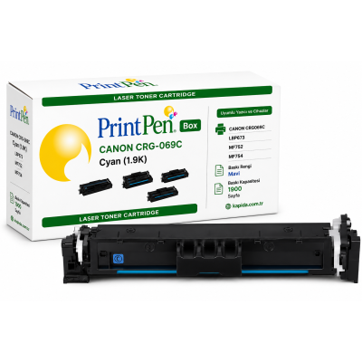 Canon CRG-069C Mavi Muadil Toner - LBP673, MF752, MF754 uyumlu