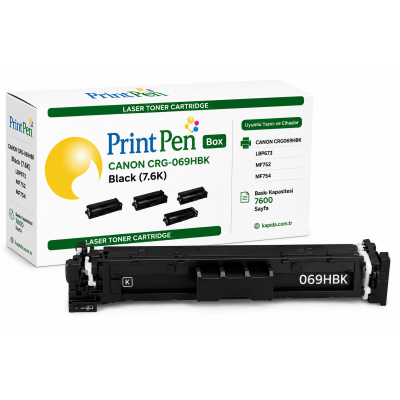 Canon CRG-069HBK Siyah Muadil Toner - LBP673, MF752, MF754 uyumlu