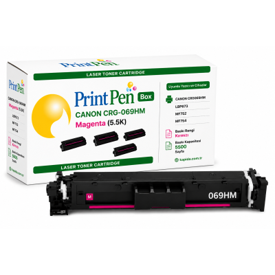 Canon CRG-069HM Kırmızı Muadil Toner - LBP673, MF752, MF754 uyumlu