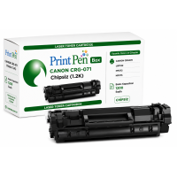 Printpen Box Canon Crg-071 Chipsiz (1.2K) Lbp122 Mf272 Toner