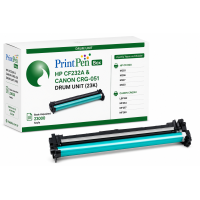 Printpen Box Hp Cf232A & Canon Crg-051 Drum Unit (23K) M203 M206