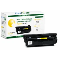Printpen Box Hp Cf362A (508A) & Canon Crg-040Y Sarı (5.4K) Lbp710 Lbp712 ; Hp Cf362A (508A) Toner