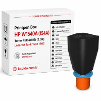 Printpen Box Hp W1540A (154A) Toner Reload Kit (2.5K) Laserjet Tank 1502 1602