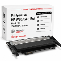 Printpen Box Hp W2070A (117A) Black (1K) 150 Mfp178 Toner