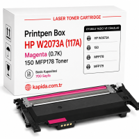 Printpen Box Hp W2073A (117A) Kırmızı (0.7K) 150 Mfp178 Toner