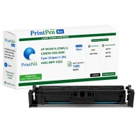 Printpen Box Hp W2301A (230A) & Canon Crg-069C Mavi Chipsiz (1.9K) 4203 Mfp 4303 ; Canon Crg069C Toner