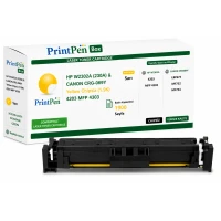 Printpen Box Hp W2302A (230A) & Canon Crg-069Y Sarı Chipsiz (1.9K) 4203 Mfp 4303 ; Canon Crg069Y Toner