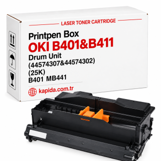 Printpen Box OKI B401&B411 Drum Unit (44574307&44574302) (25K) B401 MB441 Printpen Box OKI B401&B411 Drum Unit (44574307&44574302) (25K) B401 MB441