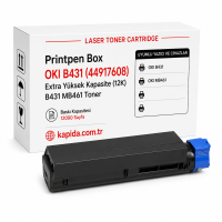 Printpen Box Oki B431 (44917608) Extra Yüksek Kapasite (12K) B431 Mb461 Toner