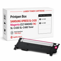 Printpen Box Samsung Xpress Sl-C430 Kırmızı (Clt-M404S) (1K) Sl-C430 Sl-C480 Toner