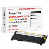 Printpen Box Samsung Xpress Sl-C430 Sarı (Clt-Y404S) (1K) Sl-C430 Sl-C480 Toner