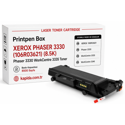 Printpen Box XEROX PHASER 3330 (106R03621) (8.5K) Phaser 3330 WorkCentre 3335 Toner