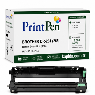 Printpen BROTHER DR-261 (265) Black Drum Unit (15K) HL3140 HL3150 Printpen BROTHER DR-261 (265) Black Drum Unit (15K) HL3140 HL3150