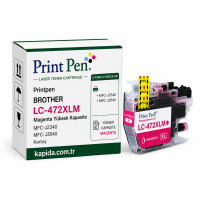 Printpen Brother Lc-472Xlm Kırmızı Yüksek Kapasite Mfc-J2340 Mfc-J3540 Kartuş